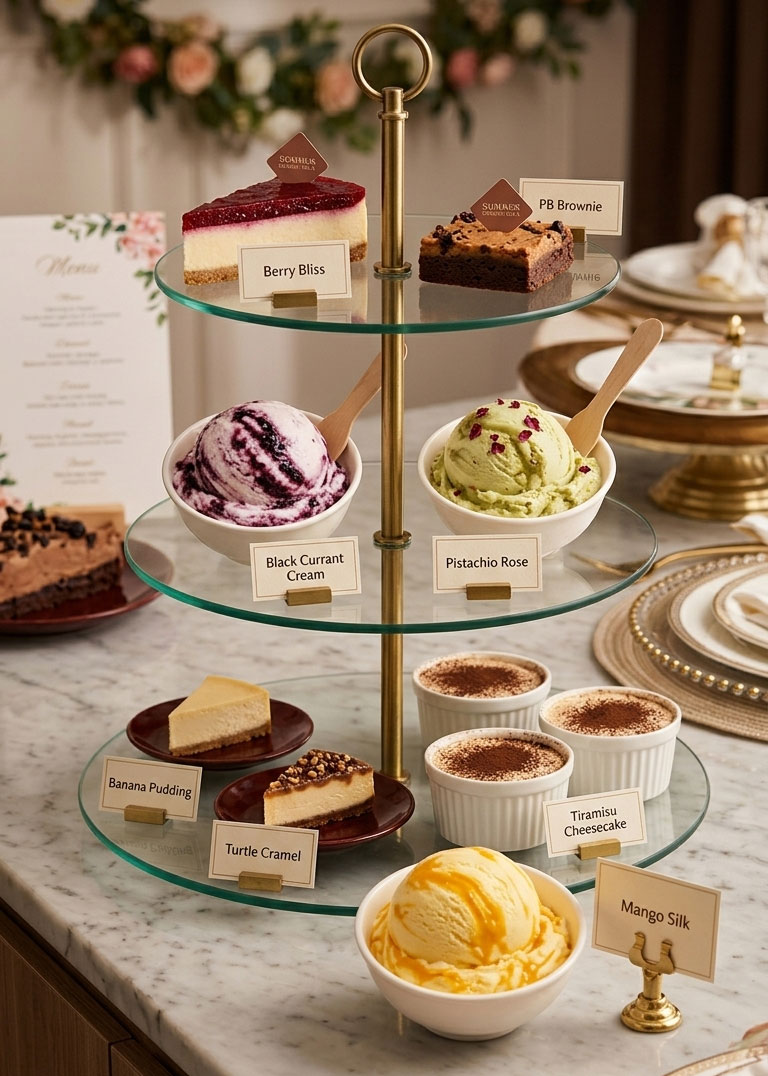 Premium Dessert Catering and Event Presentation